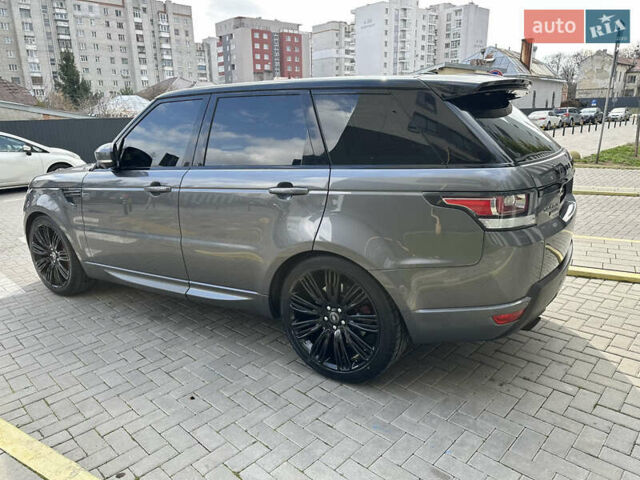 Серый Ленд Ровер Рендж Ровер Спорт, объемом двигателя 5 л и пробегом 208 тыс. км за 30000 $, фото 3 на Automoto.ua