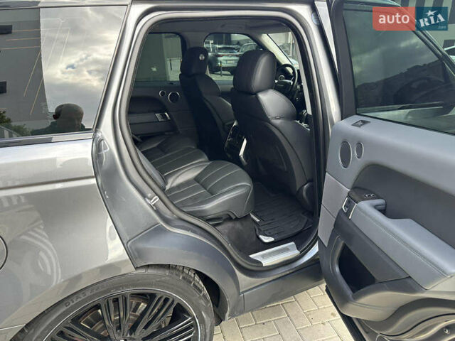 Серый Ленд Ровер Рендж Ровер Спорт, объемом двигателя 5 л и пробегом 208 тыс. км за 30000 $, фото 25 на Automoto.ua