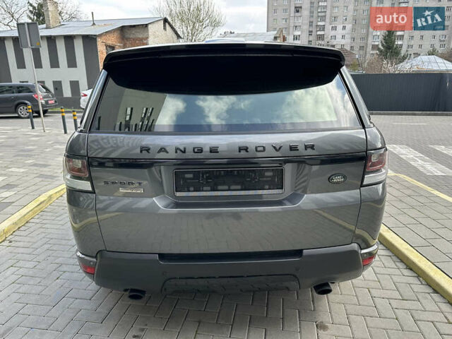 Серый Ленд Ровер Рендж Ровер Спорт, объемом двигателя 5 л и пробегом 208 тыс. км за 30000 $, фото 9 на Automoto.ua