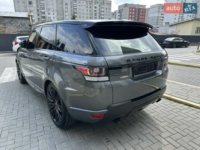 Серый Ленд Ровер Рендж Ровер Спорт, объемом двигателя 5 л и пробегом 208 тыс. км за 30000 $, фото 7 на Automoto.ua
