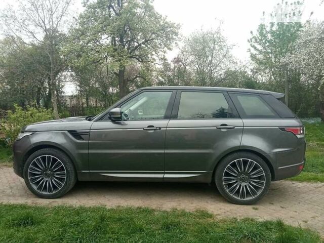 Сірий Ленд Ровер Range Rover Sport, об'ємом двигуна 5 л та пробігом 197 тис. км за 37999 $, фото 3 на Automoto.ua