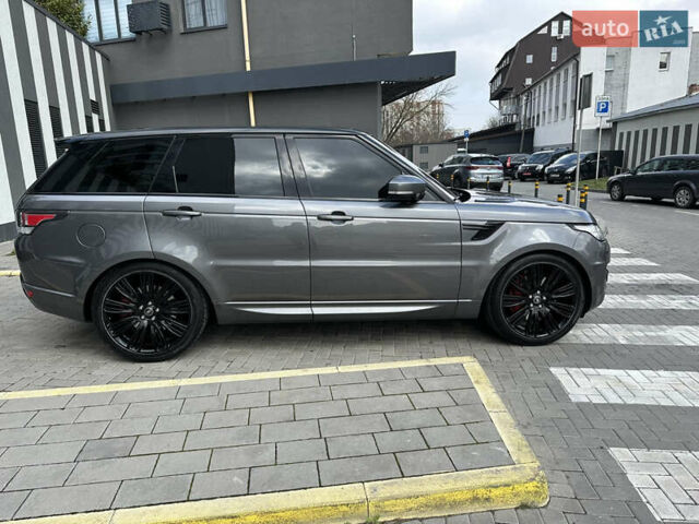 Серый Ленд Ровер Рендж Ровер Спорт, объемом двигателя 5 л и пробегом 208 тыс. км за 30000 $, фото 15 на Automoto.ua