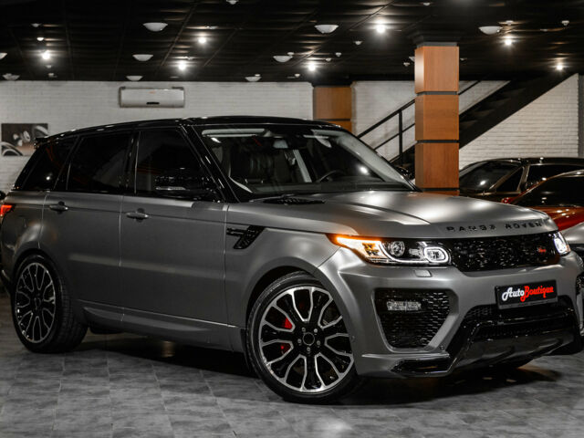 Сірий Ленд Ровер Range Rover Sport, об'ємом двигуна 5 л та пробігом 83 тис. км за 53500 $, фото 8 на Automoto.ua