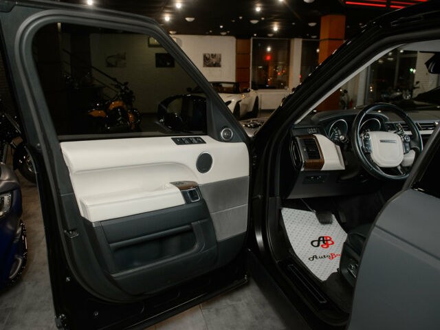 Сірий Ленд Ровер Range Rover Sport, об'ємом двигуна 5 л та пробігом 83 тис. км за 53500 $, фото 16 на Automoto.ua