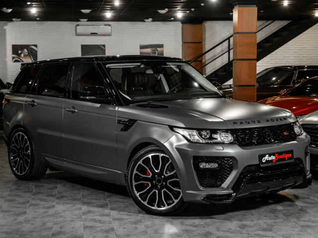 Сірий Ленд Ровер Range Rover Sport, об'ємом двигуна 5 л та пробігом 83 тис. км за 53500 $, фото 9 на Automoto.ua