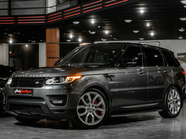 Сірий Ленд Ровер Range Rover Sport, об'ємом двигуна 3 л та пробігом 91 тис. км за 46999 $, фото 3 на Automoto.ua
