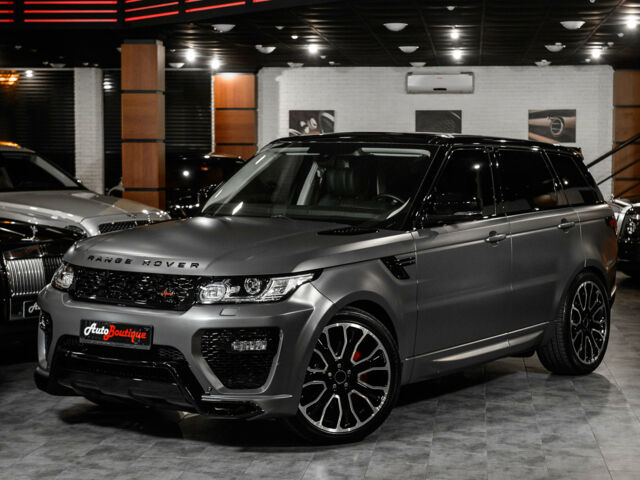 Сірий Ленд Ровер Range Rover Sport, об'ємом двигуна 5 л та пробігом 83 тис. км за 53500 $, фото 2 на Automoto.ua