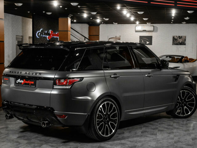 Сірий Ленд Ровер Range Rover Sport, об'ємом двигуна 5 л та пробігом 83 тис. км за 53500 $, фото 11 на Automoto.ua