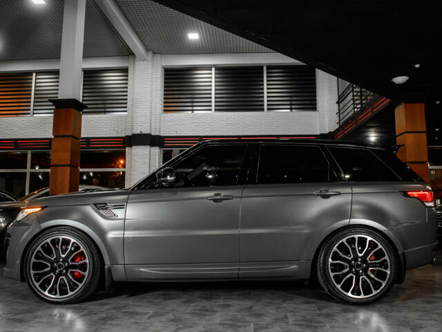 Сірий Ленд Ровер Range Rover Sport, об'ємом двигуна 5 л та пробігом 83 тис. км за 53500 $, фото 6 на Automoto.ua
