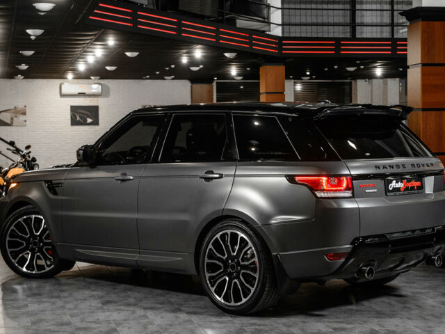 Сірий Ленд Ровер Range Rover Sport, об'ємом двигуна 5 л та пробігом 83 тис. км за 53500 $, фото 5 на Automoto.ua