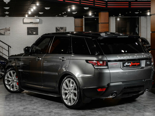 Сірий Ленд Ровер Range Rover Sport, об'ємом двигуна 3 л та пробігом 91 тис. км за 46999 $, фото 4 на Automoto.ua