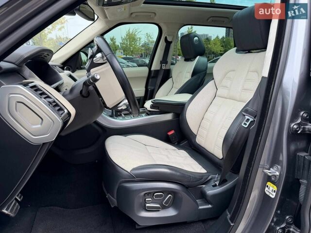 Сірий Ленд Ровер Range Rover Sport, об'ємом двигуна 5 л та пробігом 191 тис. км за 25990 $, фото 6 на Automoto.ua