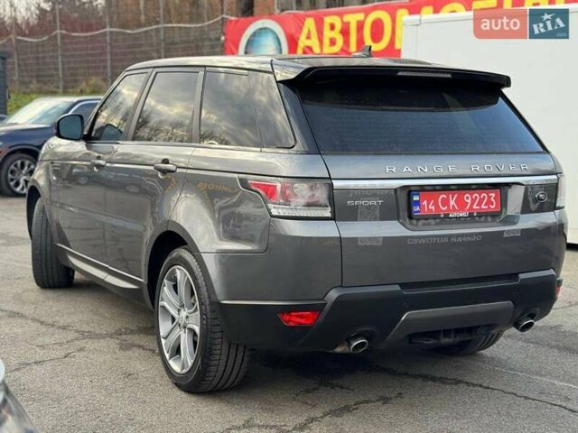 Сірий Ленд Ровер Range Rover Sport, об'ємом двигуна 2.99 л та пробігом 176 тис. км за 21500 $, фото 4 на Automoto.ua