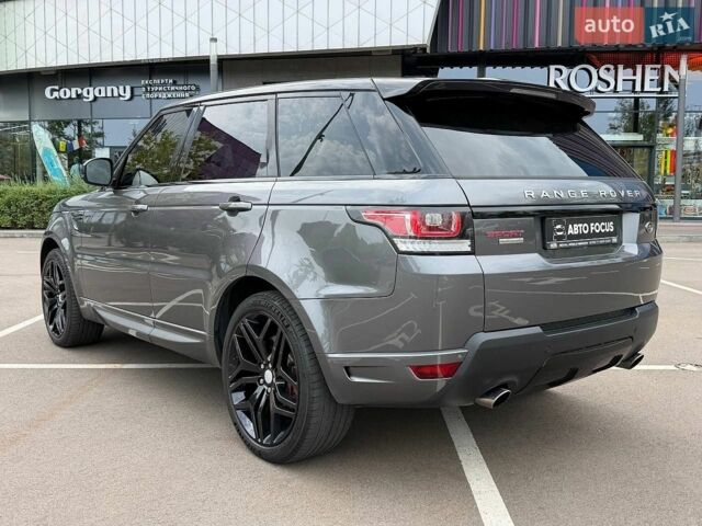 Сірий Ленд Ровер Range Rover Sport, об'ємом двигуна 5 л та пробігом 191 тис. км за 25990 $, фото 3 на Automoto.ua
