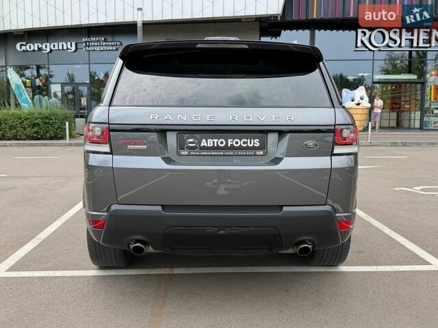 Сірий Ленд Ровер Range Rover Sport, об'ємом двигуна 5 л та пробігом 191 тис. км за 25990 $, фото 4 на Automoto.ua