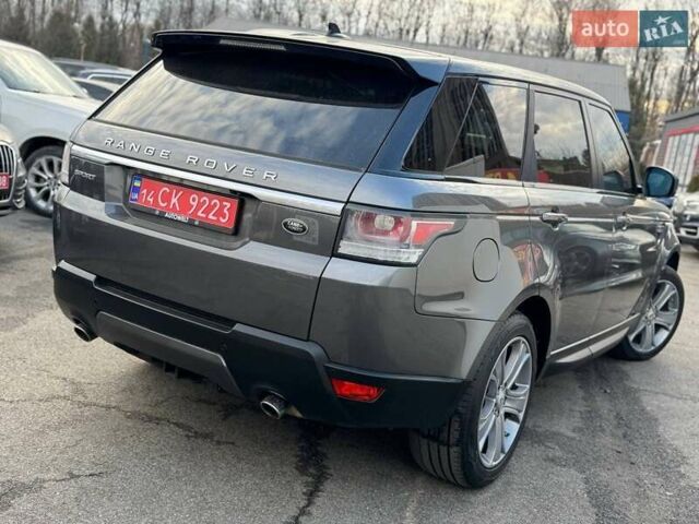 Сірий Ленд Ровер Range Rover Sport, об'ємом двигуна 2.99 л та пробігом 176 тис. км за 21500 $, фото 9 на Automoto.ua