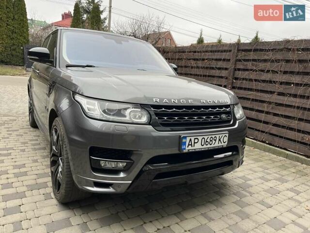 Серый Ленд Ровер Рендж Ровер Спорт, объемом двигателя 5 л и пробегом 188 тыс. км за 28800 $, фото 1 на Automoto.ua
