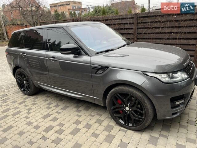 Сірий Ленд Ровер Range Rover Sport, об'ємом двигуна 5 л та пробігом 188 тис. км за 26800 $, фото 2 на Automoto.ua
