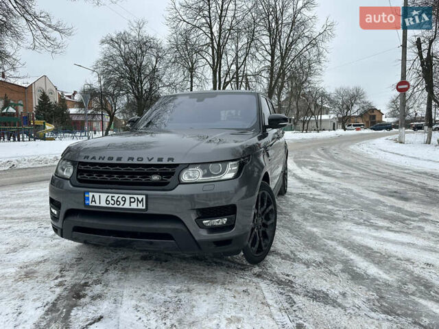 Сірий Ленд Ровер Range Rover Sport, об'ємом двигуна 3 л та пробігом 155 тис. км за 22900 $, фото 13 на Automoto.ua