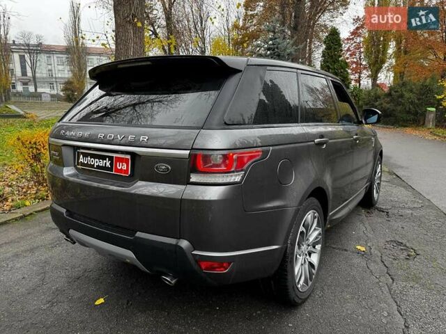 Серый Ленд Ровер Рендж Ровер Спорт, объемом двигателя 3 л и пробегом 144 тыс. км за 29490 $, фото 5 на Automoto.ua