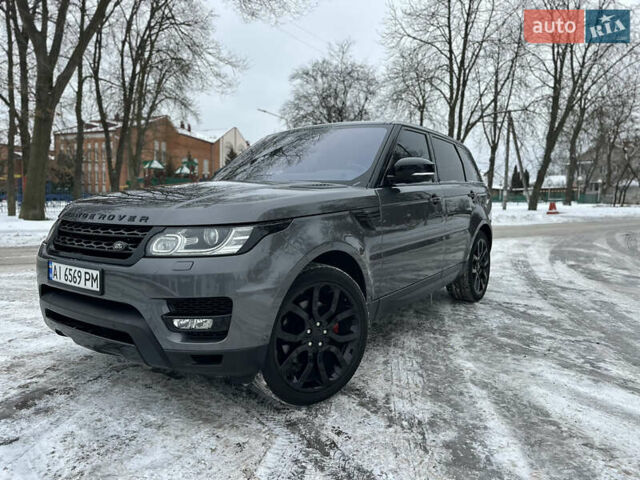 Сірий Ленд Ровер Range Rover Sport, об'ємом двигуна 3 л та пробігом 155 тис. км за 22900 $, фото 14 на Automoto.ua