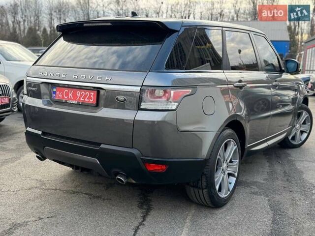 Сірий Ленд Ровер Range Rover Sport, об'ємом двигуна 2.99 л та пробігом 176 тис. км за 21500 $, фото 2 на Automoto.ua