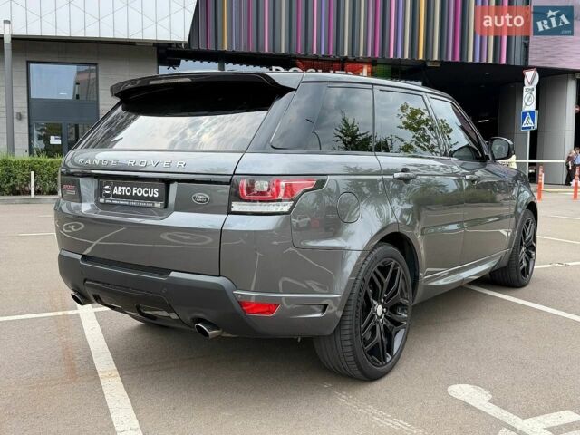 Сірий Ленд Ровер Range Rover Sport, об'ємом двигуна 5 л та пробігом 191 тис. км за 25990 $, фото 5 на Automoto.ua