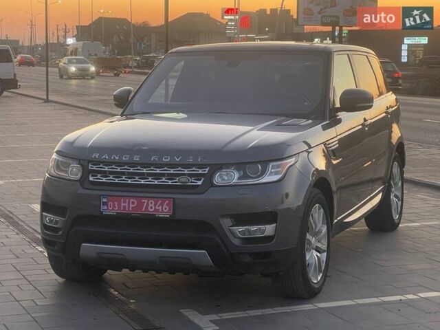 Серый Ленд Ровер Рендж Ровер Спорт, объемом двигателя 3 л и пробегом 212 тыс. км за 16700 $, фото 1 на Automoto.ua