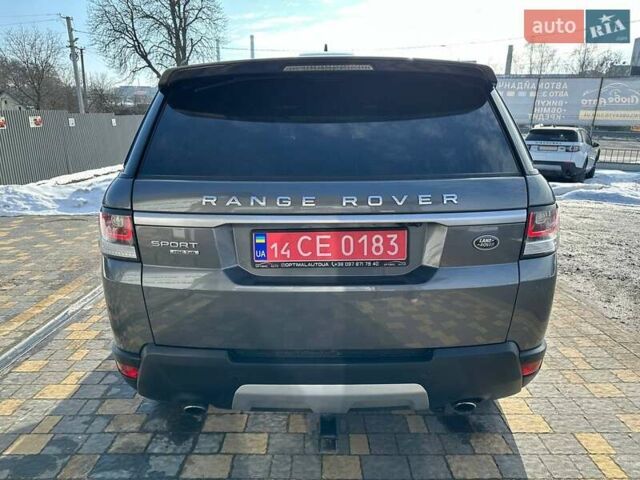 Сірий Ленд Ровер Range Rover Sport, об'ємом двигуна 2.99 л та пробігом 190 тис. км за 24250 $, фото 7 на Automoto.ua