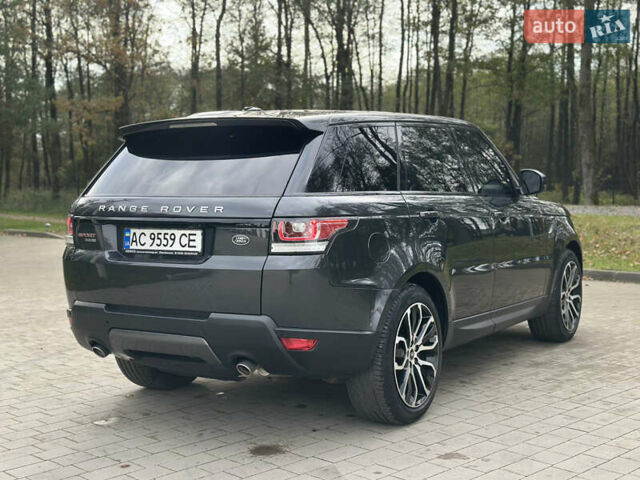 Ленд Ровер Рендж Ровер Спорт 2016 в Ковель на Automoto.ua Серый Ленд Ровер Рендж Ровер Спорт, объемом двигателя 4.4 л и пробегом 206 тыс. км за 39500 $, фото 11 на Automoto.ua