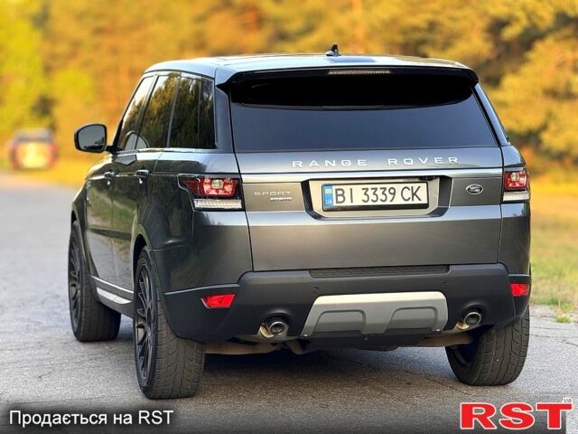 Серый Ленд Ровер Рендж Ровер Спорт, объемом двигателя 3 л и пробегом 190 тыс. км за 33000 $, фото 11 на Automoto.ua
