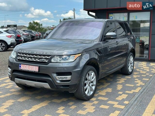 Сірий Ленд Ровер Range Rover Sport, об'ємом двигуна 2.99 л та пробігом 190 тис. км за 23750 $, фото 13 на Automoto.ua