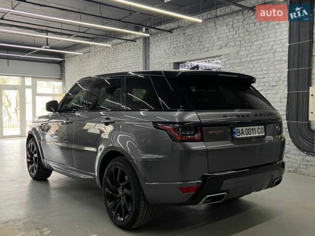 Сірий Ленд Ровер Range Rover Sport, об'ємом двигуна 3 л та пробігом 107 тис. км за 34999 $, фото 4 на Automoto.ua