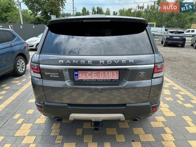Сірий Ленд Ровер Range Rover Sport, об'ємом двигуна 2.99 л та пробігом 190 тис. км за 23750 $, фото 8 на Automoto.ua