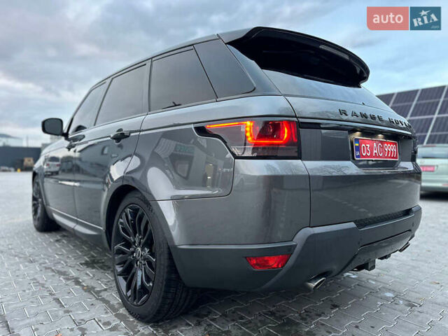 Сірий Ленд Ровер Range Rover Sport, об'ємом двигуна 2.99 л та пробігом 178 тис. км за 29799 $, фото 9 на Automoto.ua
