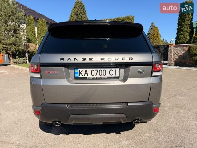 Серый Ленд Ровер Рендж Ровер Спорт, объемом двигателя 2.99 л и пробегом 172 тыс. км за 30000 $, фото 3 на Automoto.ua