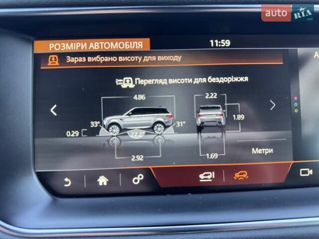 Серый Ленд Ровер Рендж Ровер Спорт, объемом двигателя 2.99 л и пробегом 115 тыс. км за 36555 $, фото 56 на Automoto.ua