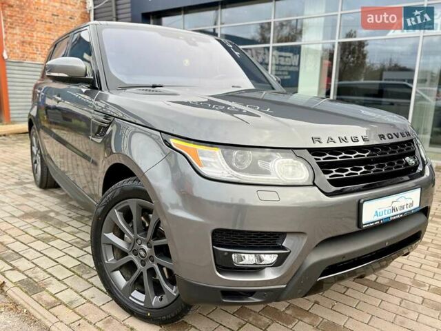 Серый Ленд Ровер Рендж Ровер Спорт, объемом двигателя 2.99 л и пробегом 130 тыс. км за 31900 $, фото 1 на Automoto.ua