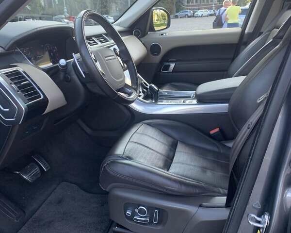 Серый Ленд Ровер Рендж Ровер Спорт, объемом двигателя 3 л и пробегом 83 тыс. км за 50000 $, фото 13 на Automoto.ua