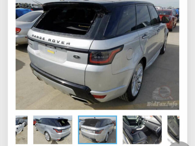 Сірий Ленд Ровер Range Rover Sport, об'ємом двигуна 3 л та пробігом 40 тис. км за 54000 $, фото 75 на Automoto.ua