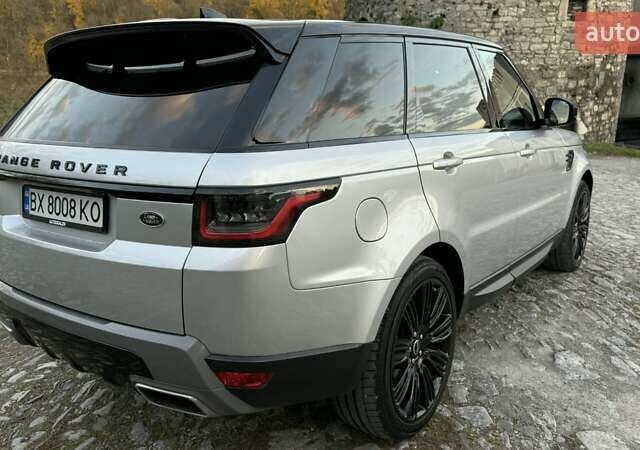 Ленд Ровер Range Rover Sport 2018 у Каменце-Подольском на Automoto.ua Сірий Ленд Ровер Range Rover Sport, об'ємом двигуна 2.99 л та пробігом 193 тис. км за 42500 $, фото 6 на Automoto.ua