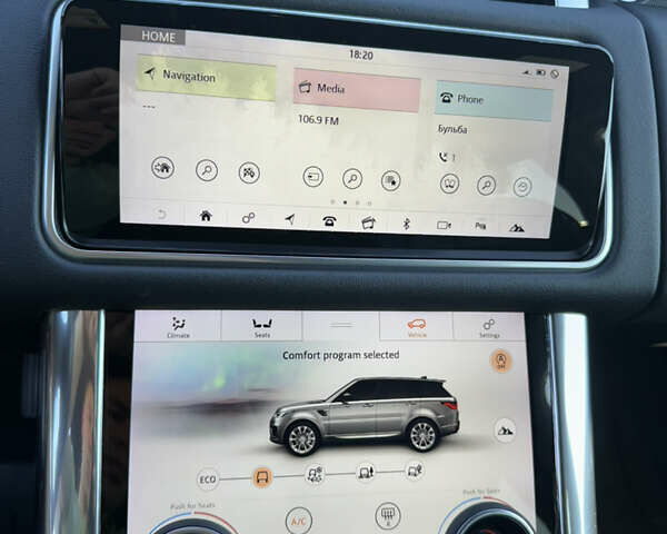 Сірий Ленд Ровер Range Rover Sport, об'ємом двигуна 2.99 л та пробігом 185 тис. км за 41000 $, фото 13 на Automoto.ua