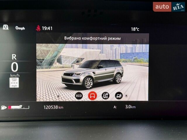 Сірий Ленд Ровер Range Rover Sport, об'ємом двигуна 3 л та пробігом 120 тис. км за 42500 $, фото 70 на Automoto.ua
