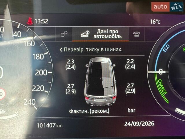 Сірий Ленд Ровер Range Rover Sport, об'ємом двигуна 2 л та пробігом 101 тис. км за 50000 $, фото 33 на Automoto.ua