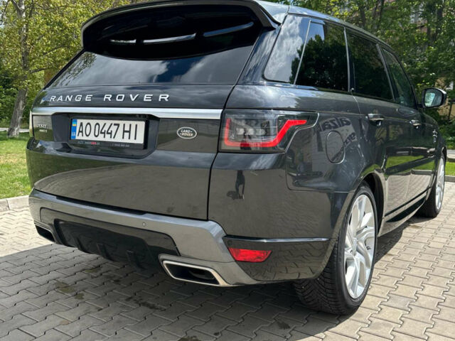 Сірий Ленд Ровер Range Rover Sport, об'ємом двигуна 3 л та пробігом 196 тис. км за 40000 $, фото 7 на Automoto.ua