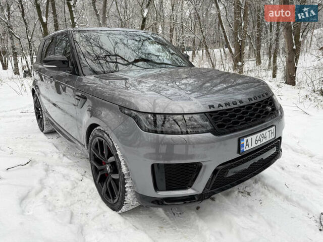 Серый Ленд Ровер Рендж Ровер Спорт, объемом двигателя 5 л и пробегом 49 тыс. км за 66500 $, фото 6 на Automoto.ua