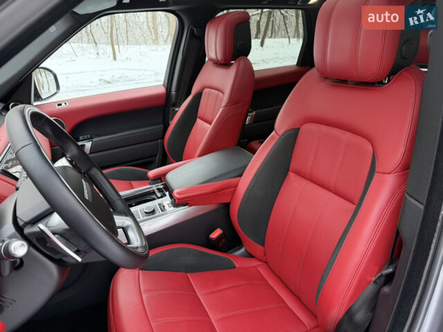 Сірий Ленд Ровер Range Rover Sport, об'ємом двигуна 5 л та пробігом 49 тис. км за 64500 $, фото 14 на Automoto.ua