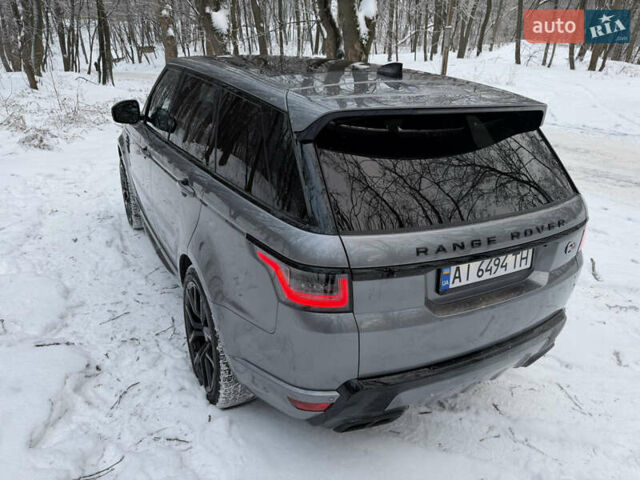Серый Ленд Ровер Рендж Ровер Спорт, объемом двигателя 5 л и пробегом 49 тыс. км за 66500 $, фото 52 на Automoto.ua