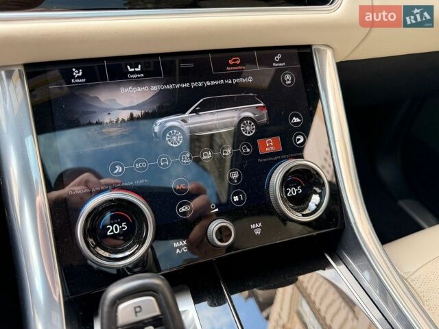 Сірий Ленд Ровер Range Rover Sport, об'ємом двигуна 5 л та пробігом 73 тис. км за 65500 $, фото 23 на Automoto.ua
