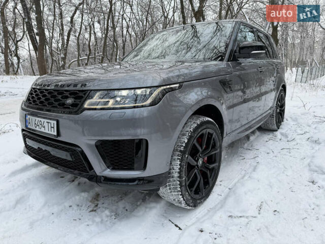 Серый Ленд Ровер Рендж Ровер Спорт, объемом двигателя 5 л и пробегом 49 тыс. км за 66500 $, фото 58 на Automoto.ua